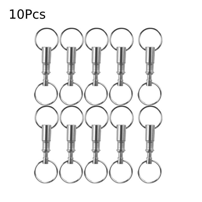 Chain Lock Combination - 10 шт., двойные съемные Брелоки для