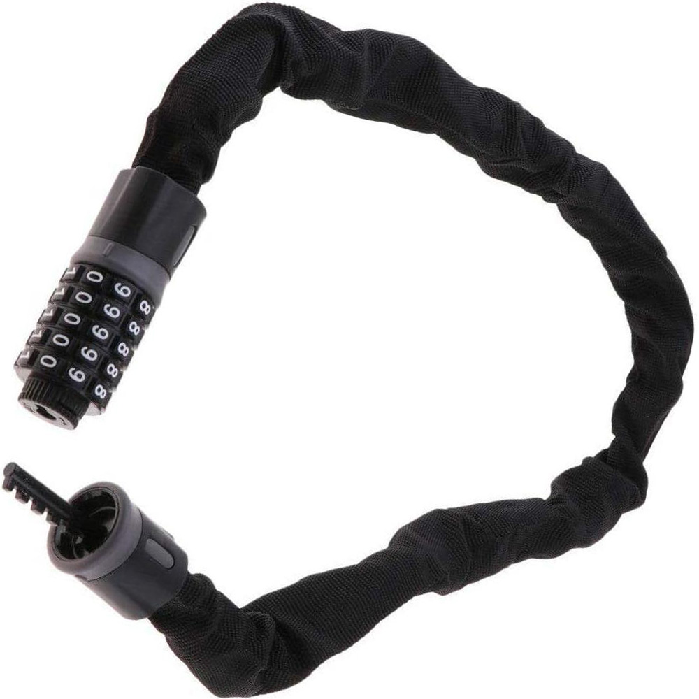 Chain Lock Combination - Универсальный 5-значный комбинированный замок для велосипедной