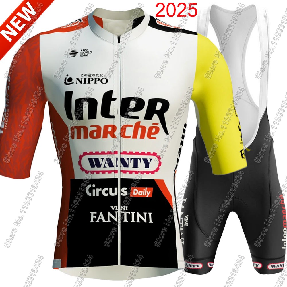Cycling Commuter Clothing - Комплект велосипедного трикотажа Wanty 2025 года,