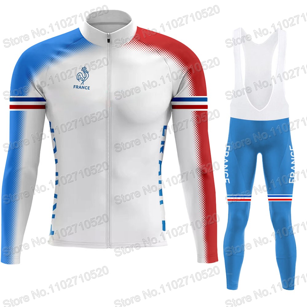 Cycling Commuter Clothing - Национальная сборная Франции 2025 комплект велосипедного